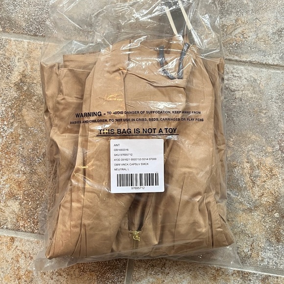 Anthropologie Tommie Cap Sleeve Shirt Dress Size Large NWT - Picture 13 of 13